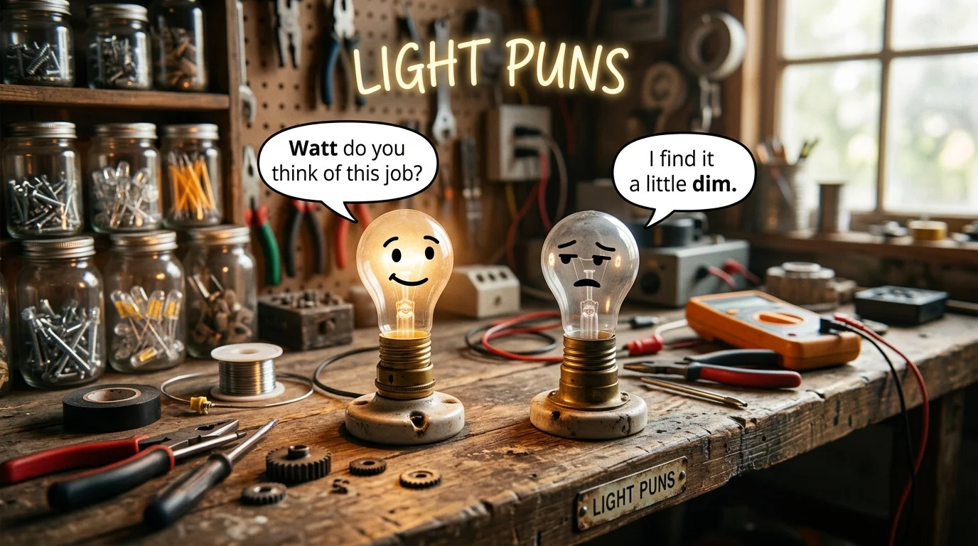 Classic Light Puns