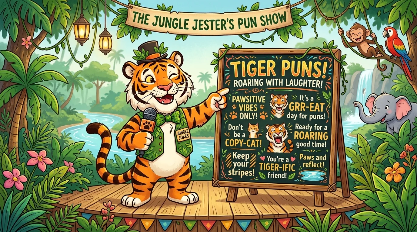 Classic Tiger Puns