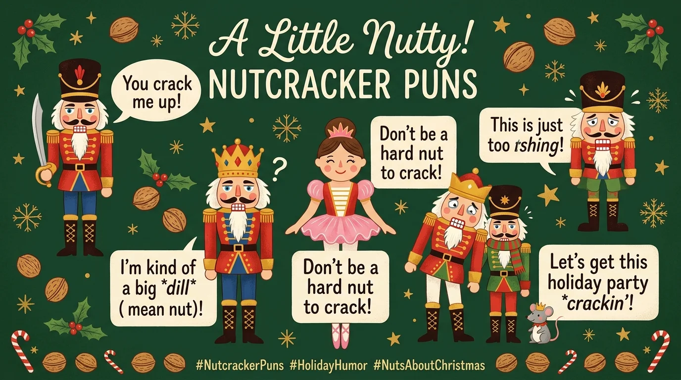Crack-Up Nutcracker Puns