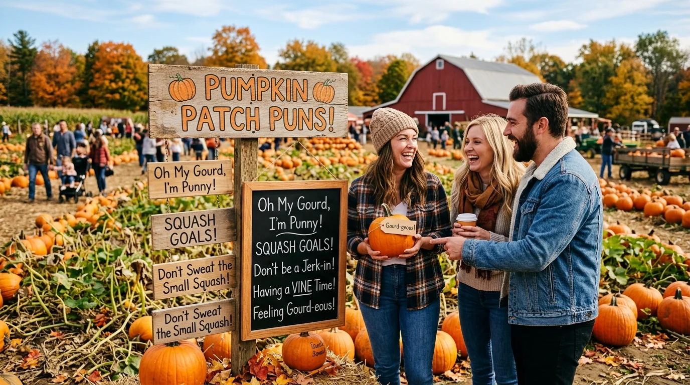 Cute Pumpkin Patch Puns