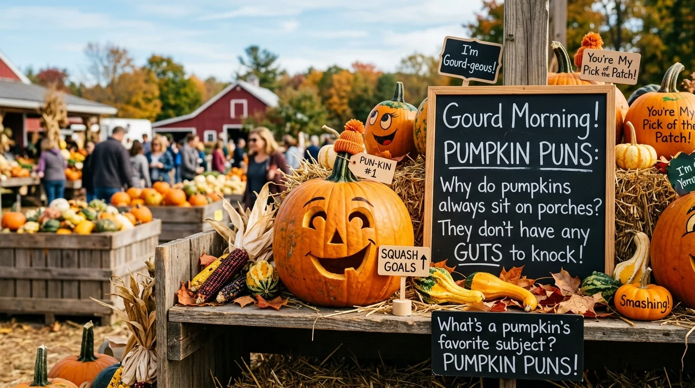 Cute Pumpkin Puns