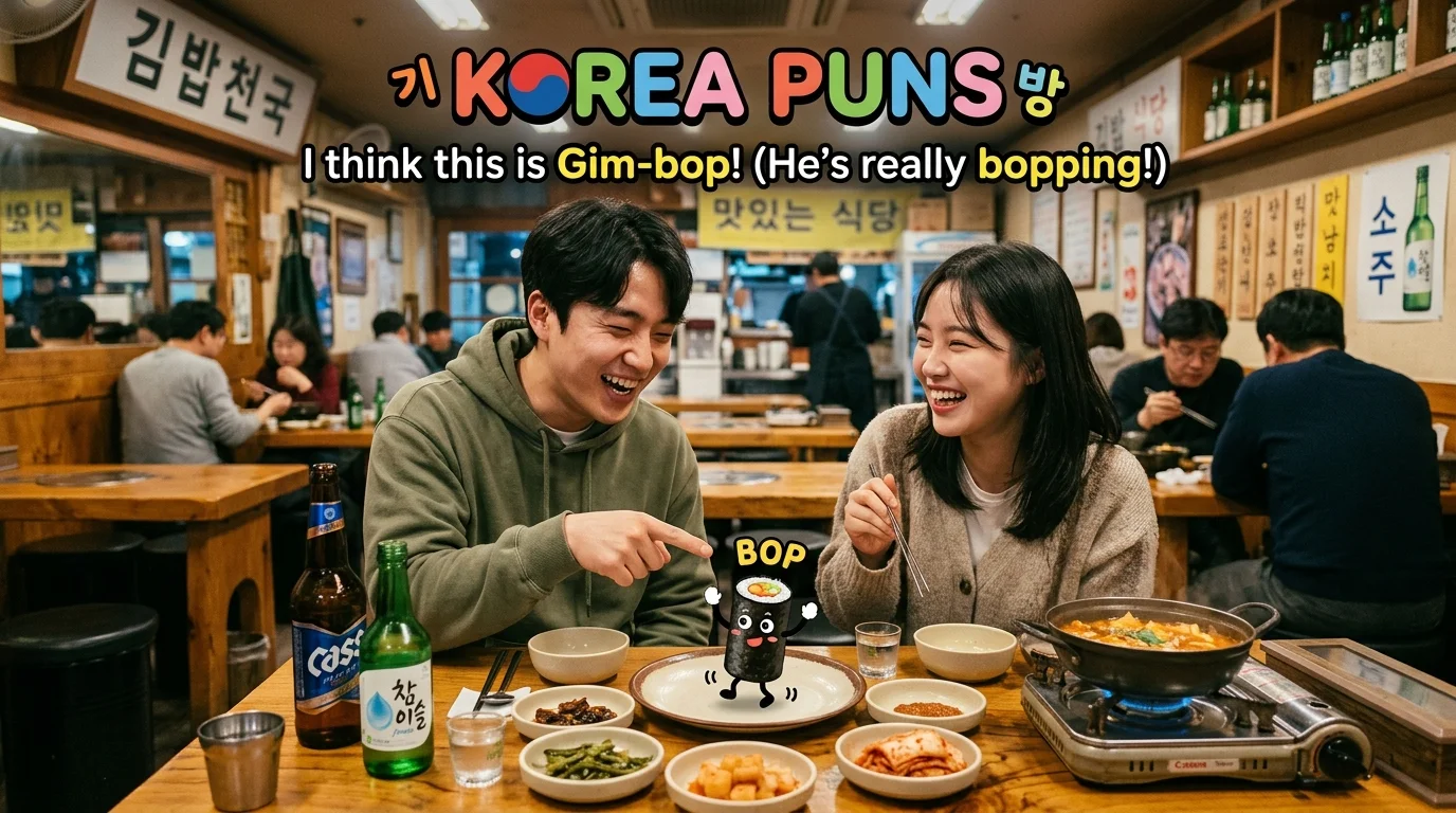 Favorite 10 Korea Puns