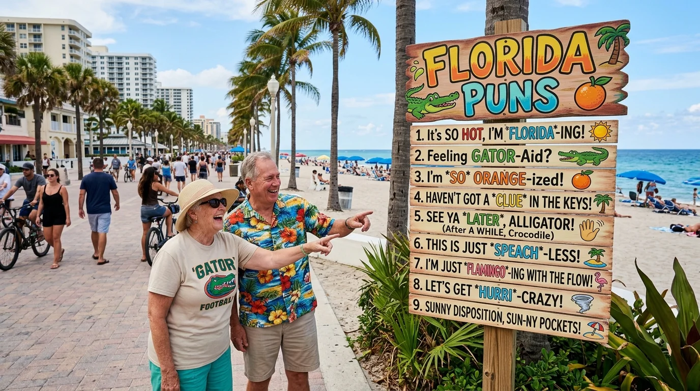 Florida Beach Puns