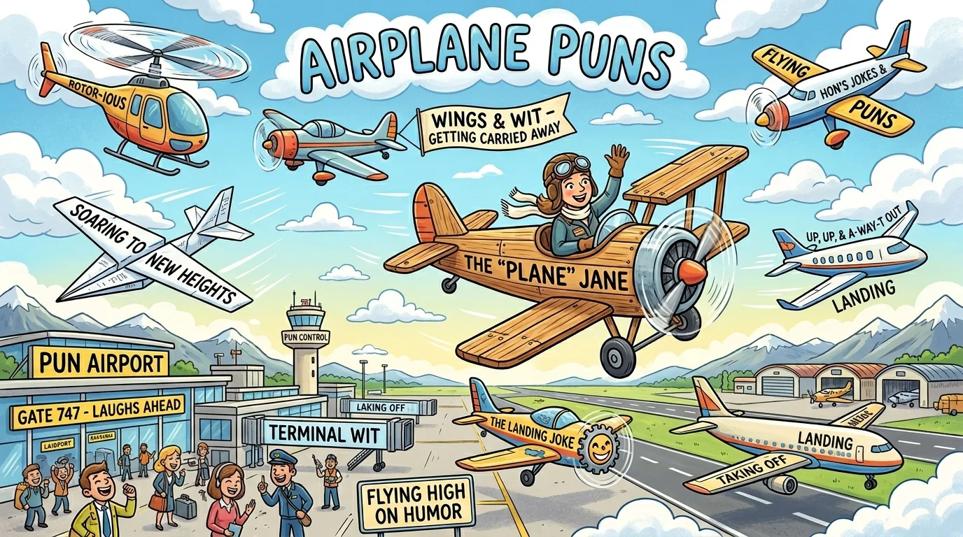 Funny Airplane Puns