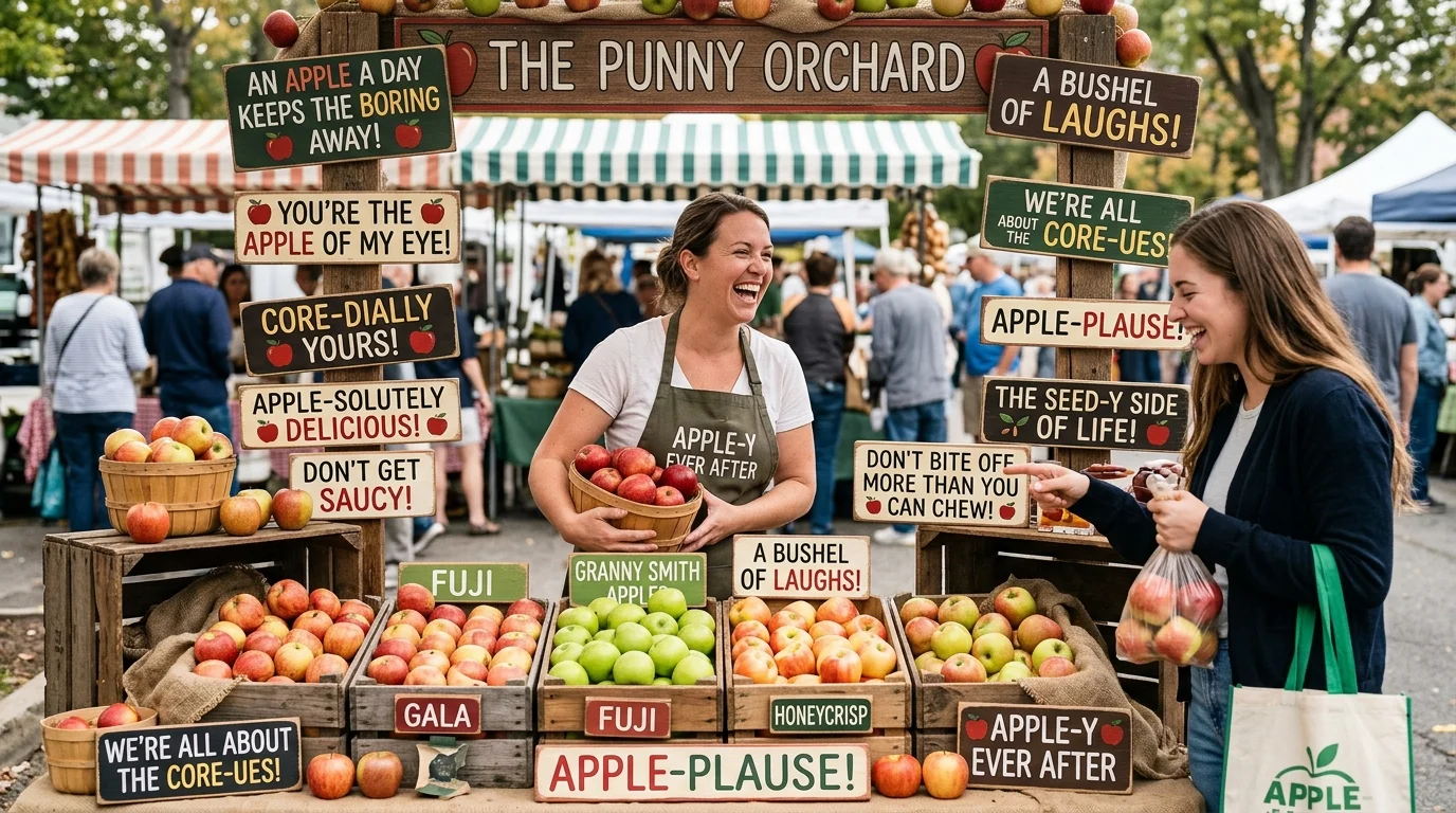 Funny Apple Puns