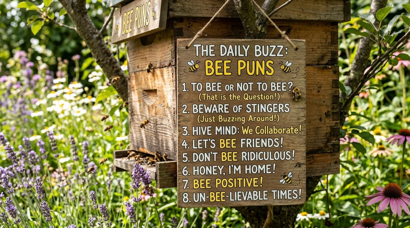 Funny Bee Puns