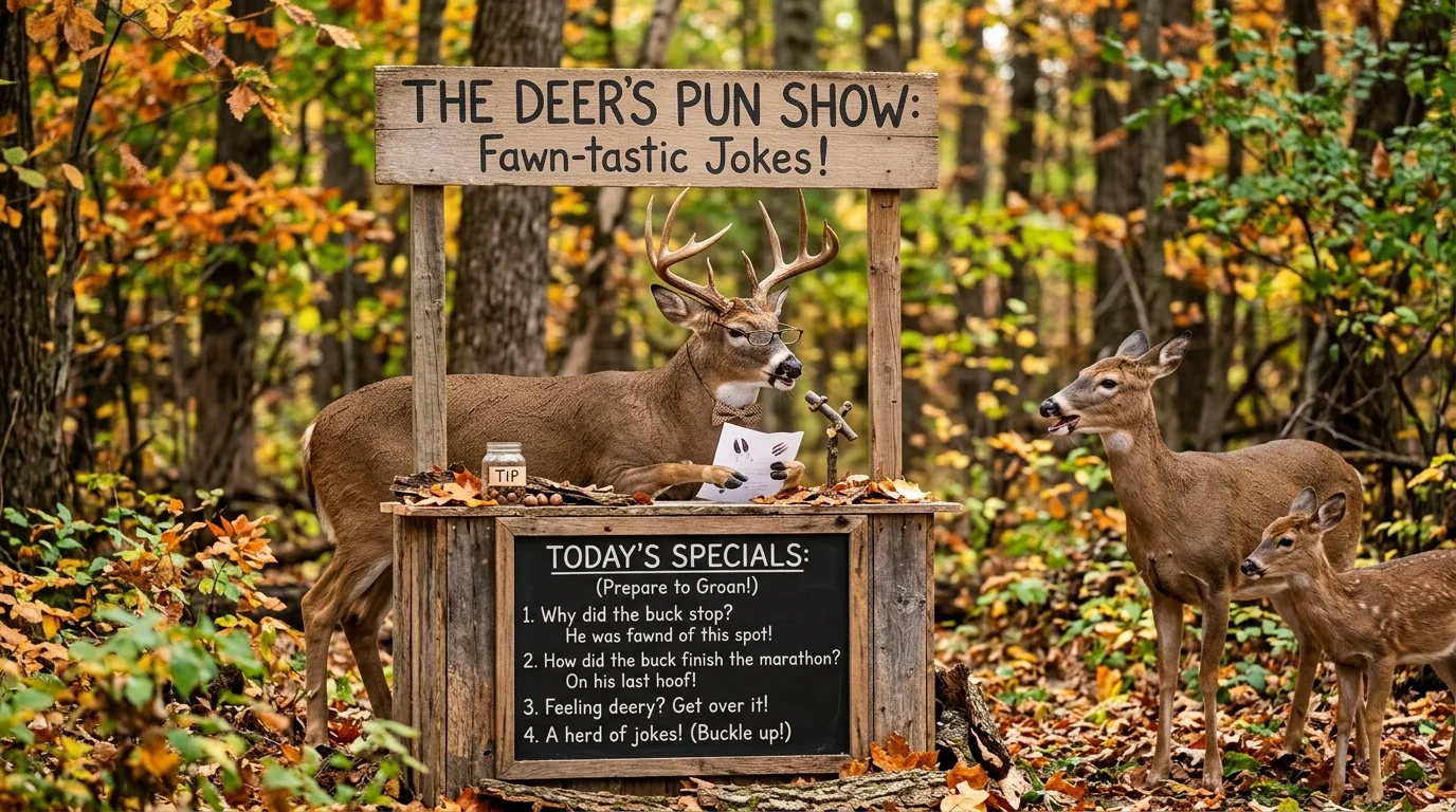 Funny Deer Puns