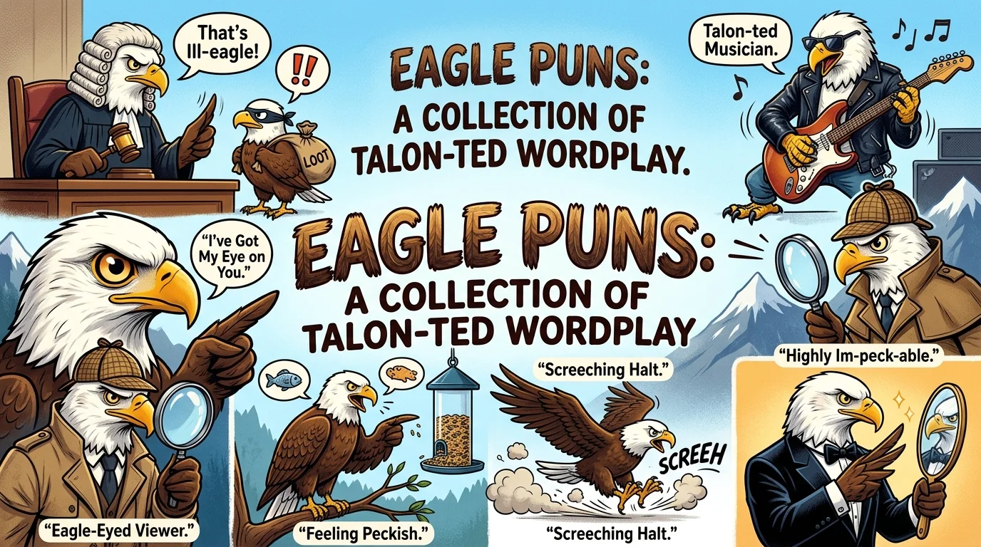 Funny Eagle Puns