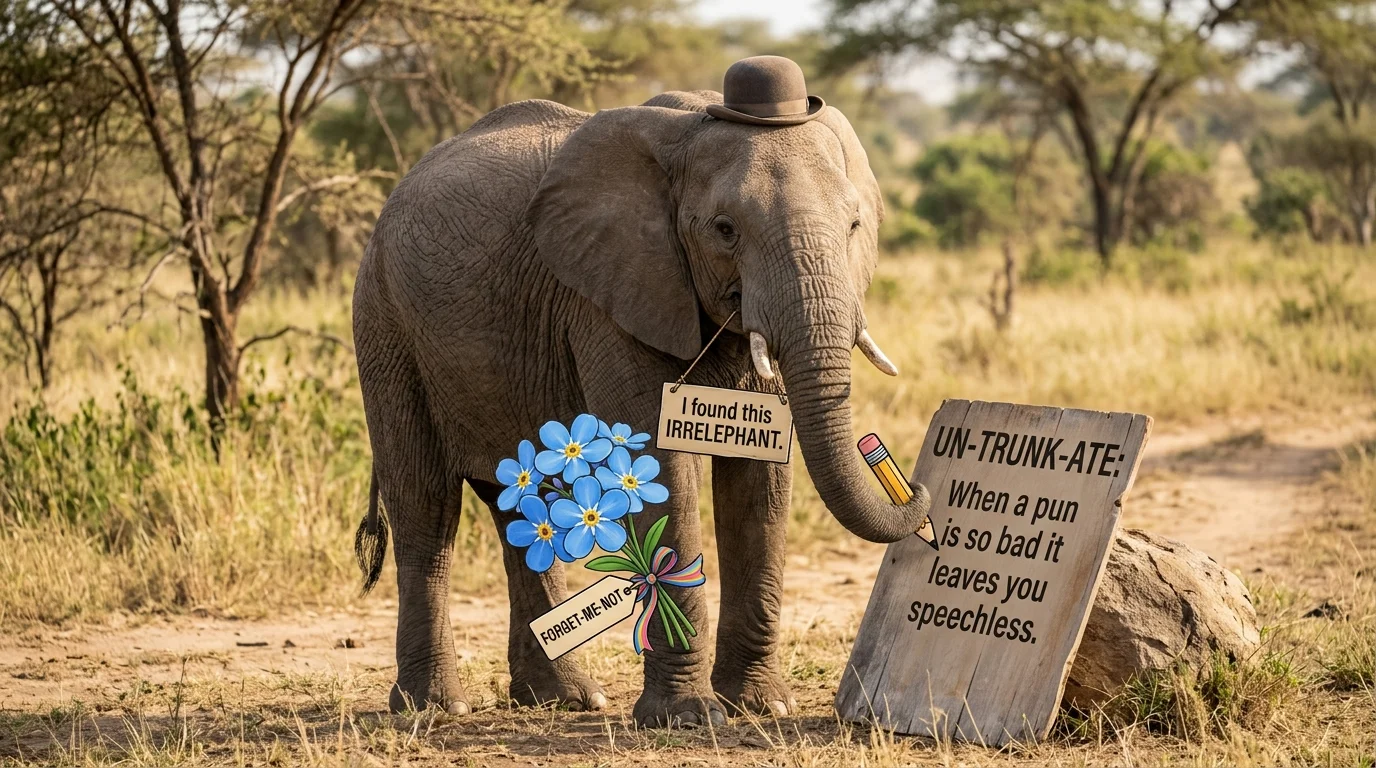 Funny Elephant Puns