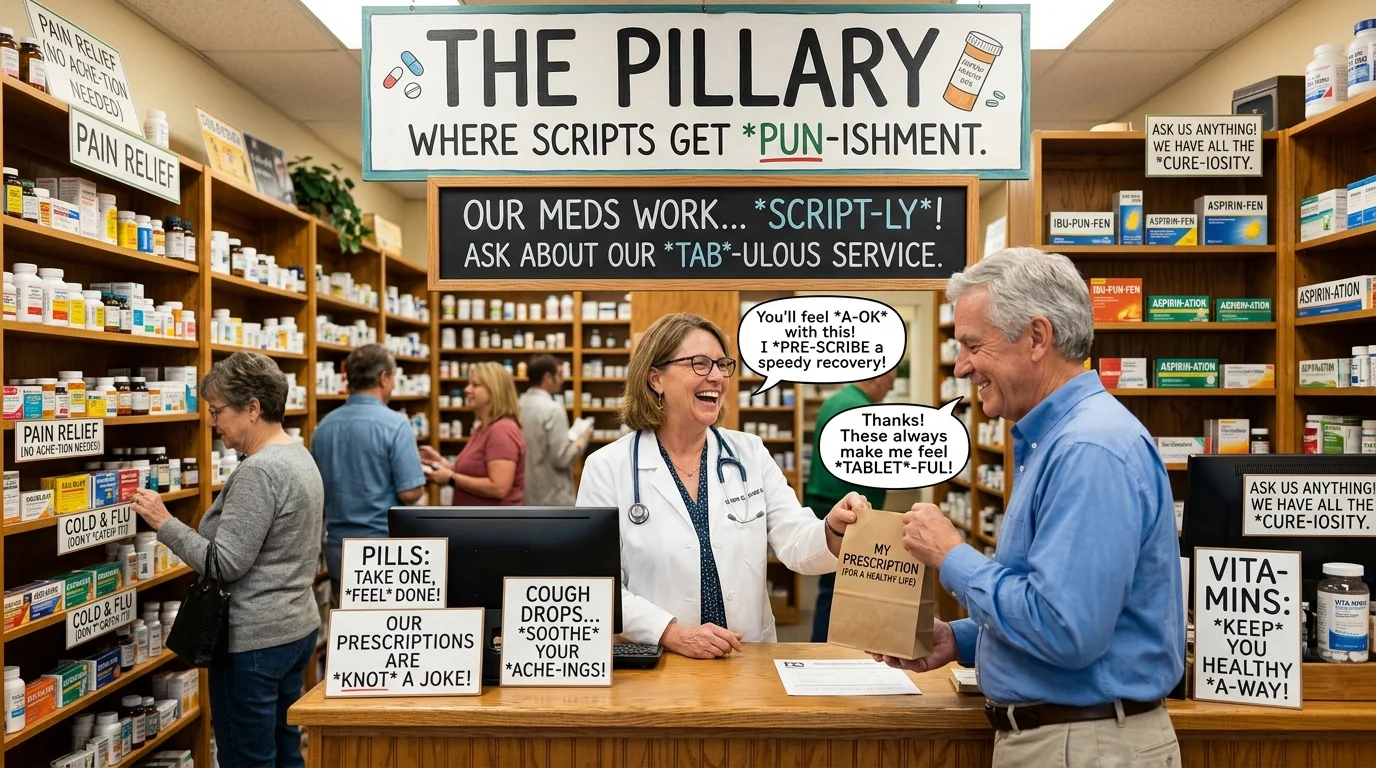 Funny Pharmacy Puns