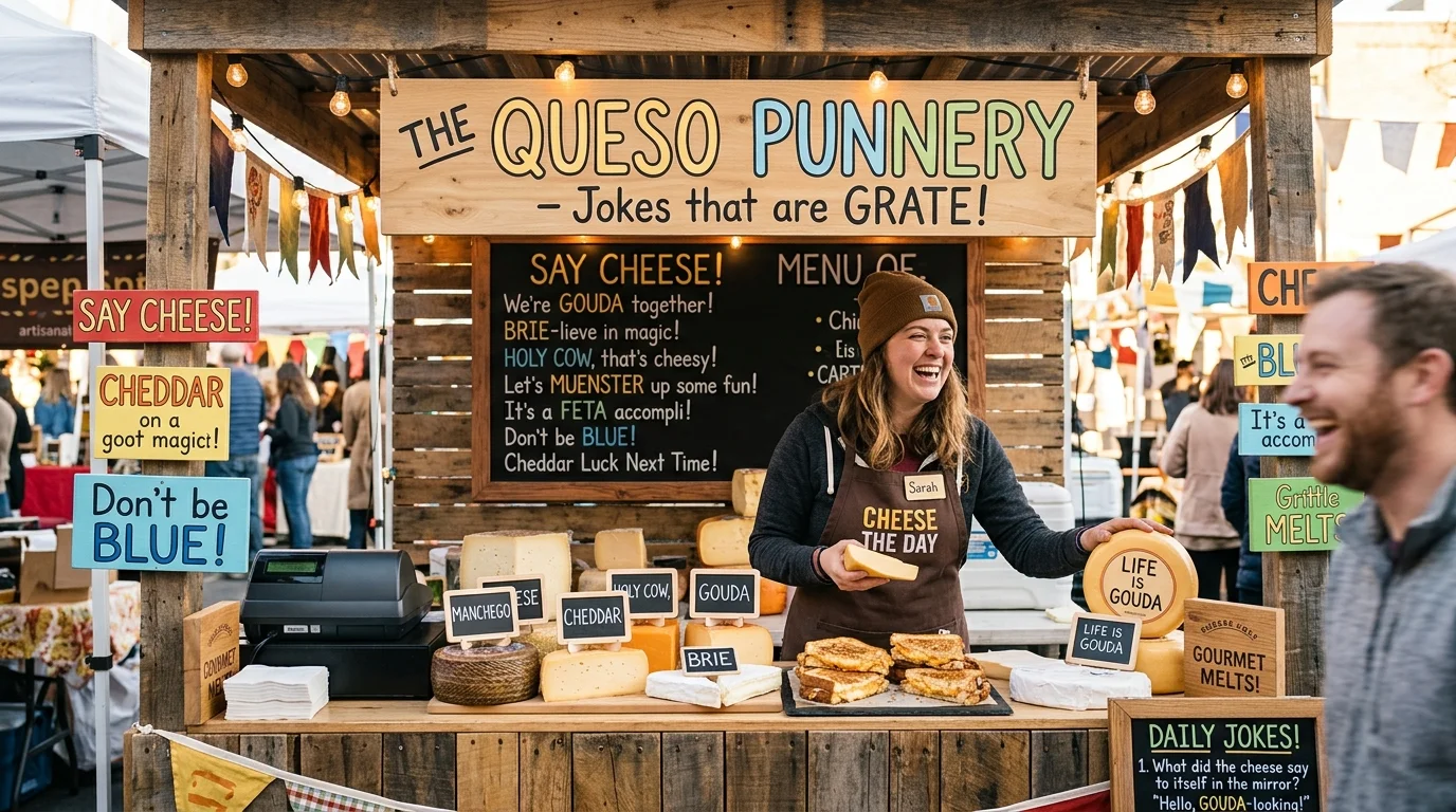 Funny Queso Puns