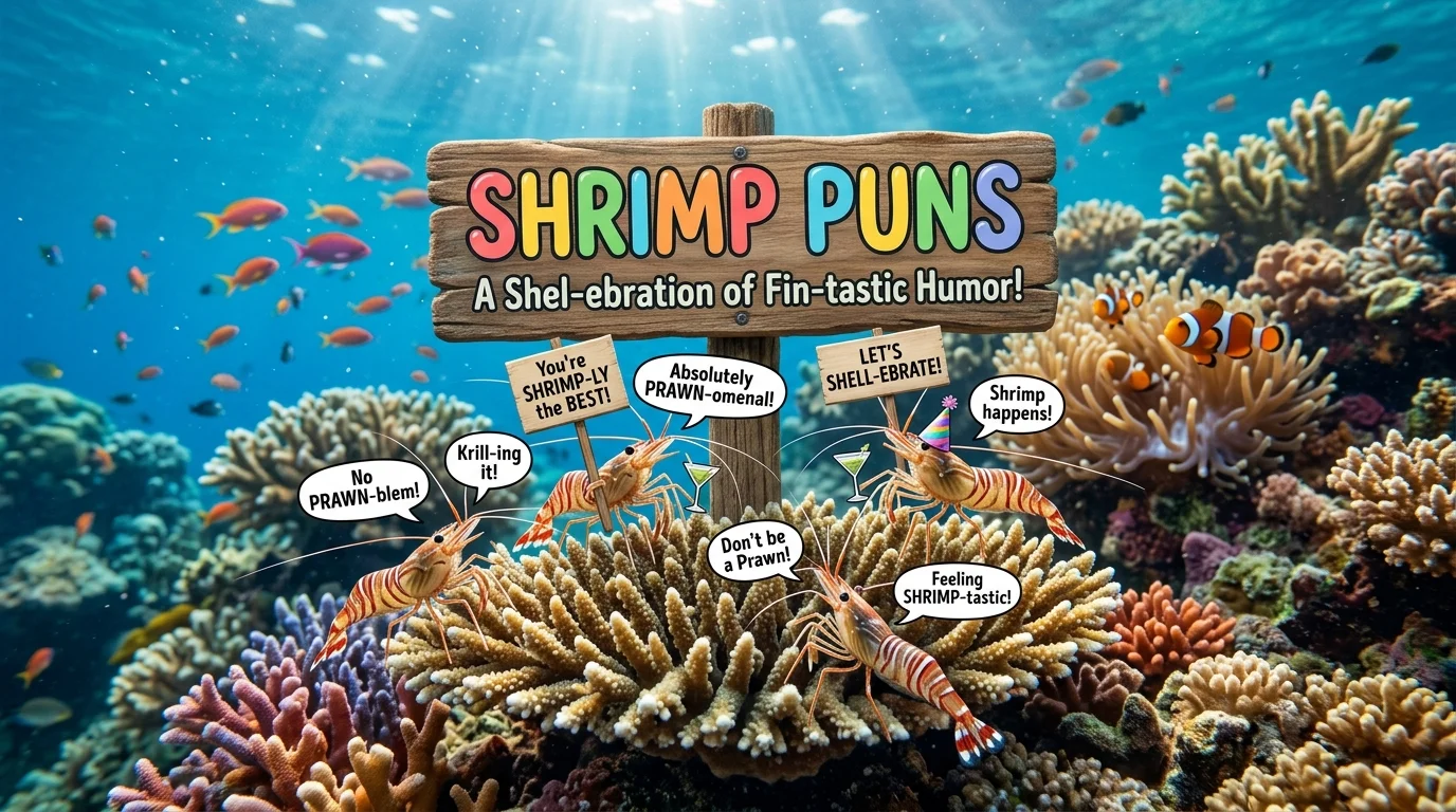 Funny Shrimp Puns