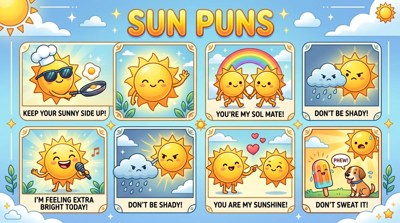 Funny Sun Puns