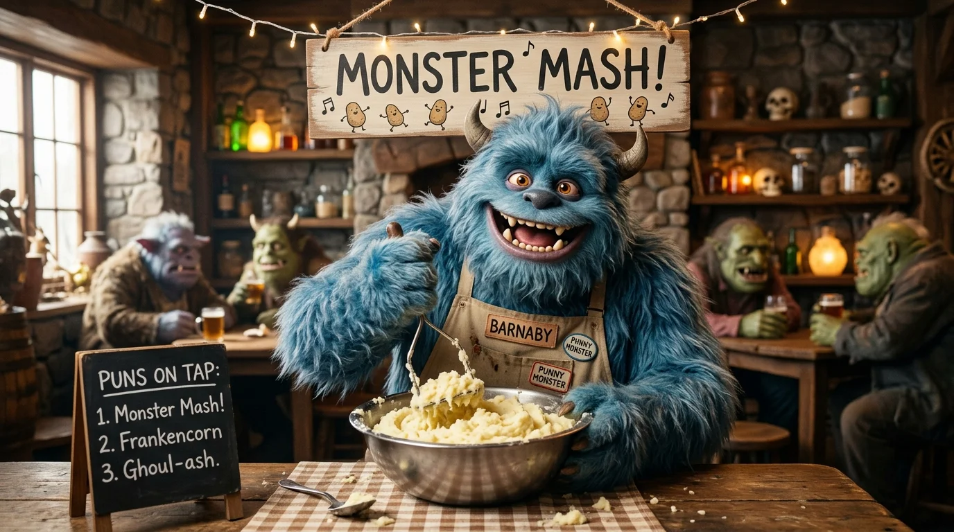 Ghost Monster Puns