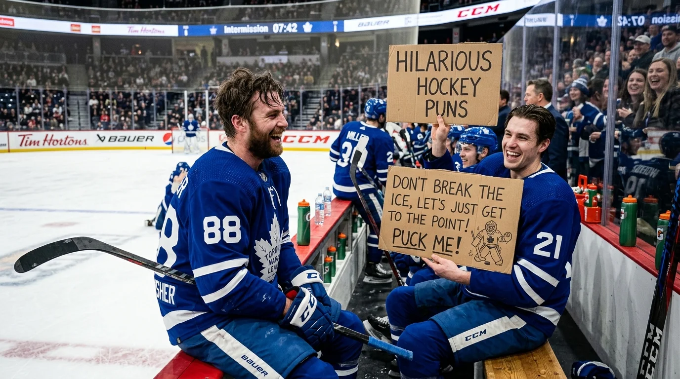 Ice-Cold Hockey Puns