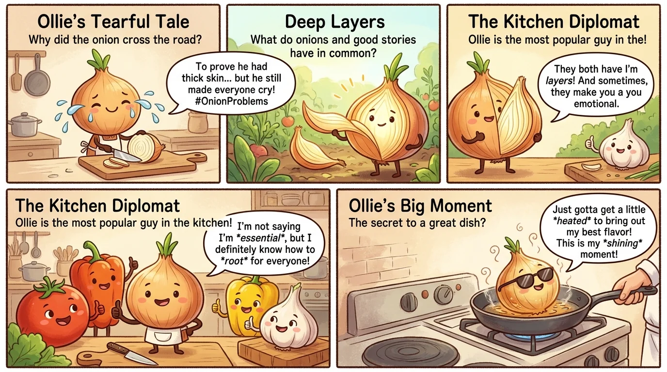 Layered Onion Puns
