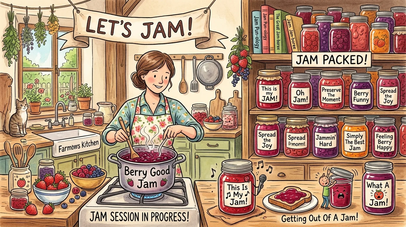 Top Jam Puns