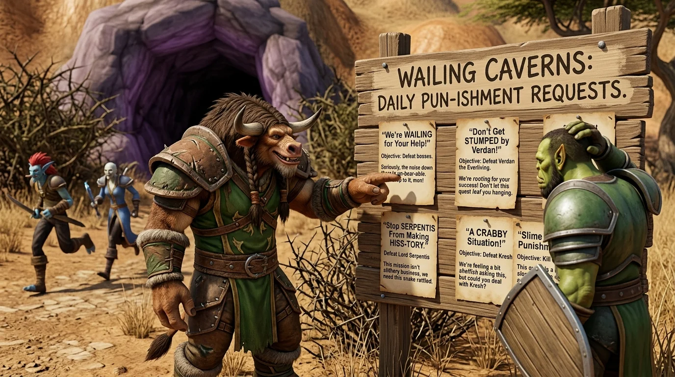 Wailing Caverns Quest