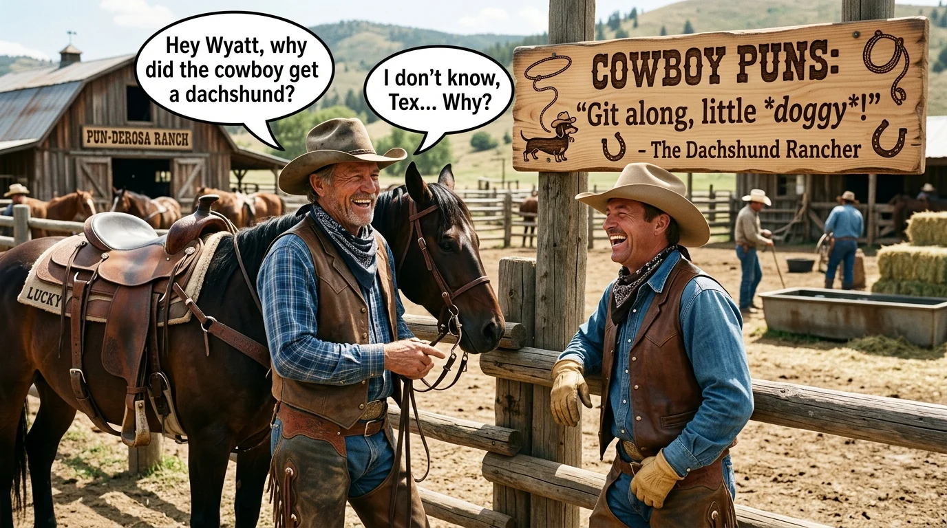 West Cowboy Puns