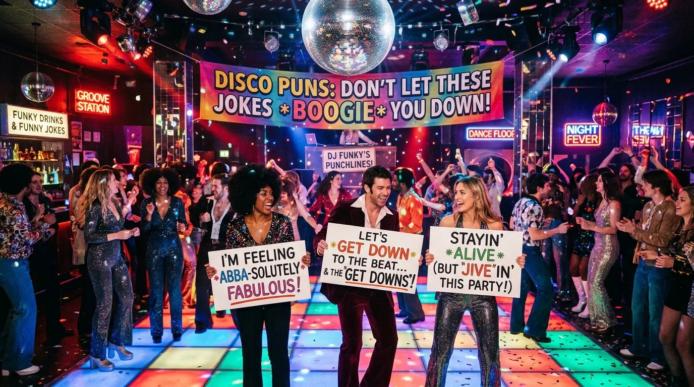 ✨ Classic Disco Puns