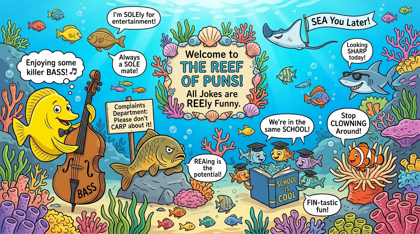 🌊 Classic Fish Puns