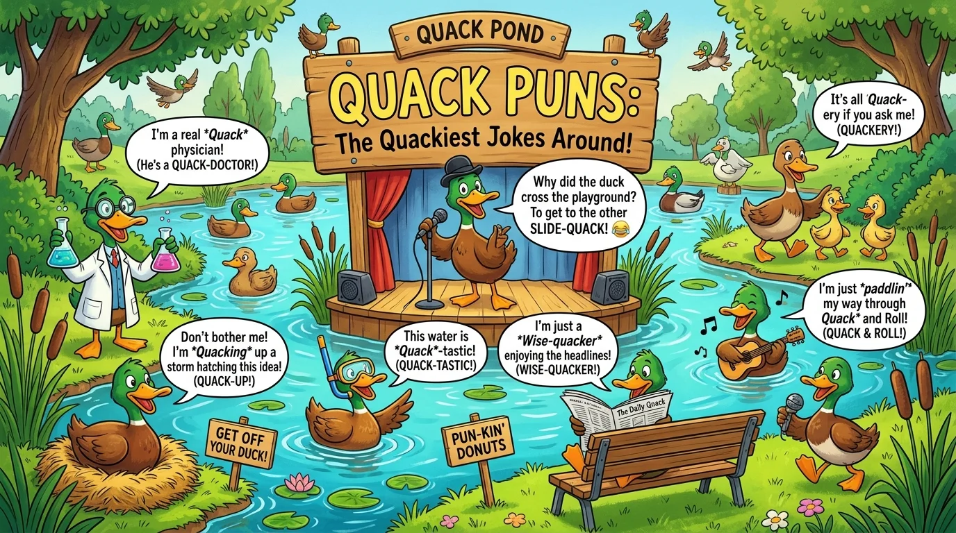 🦆 Classic Quack Puns