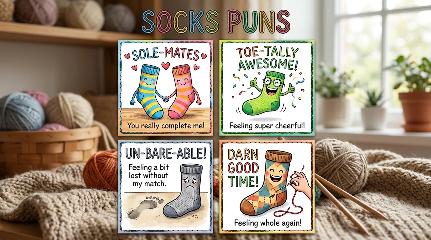 🧦 Classic Socks Puns