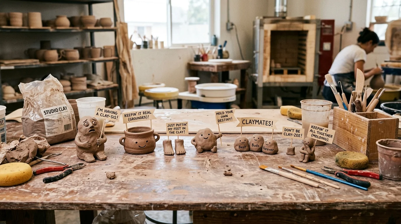 Best Clay Puns