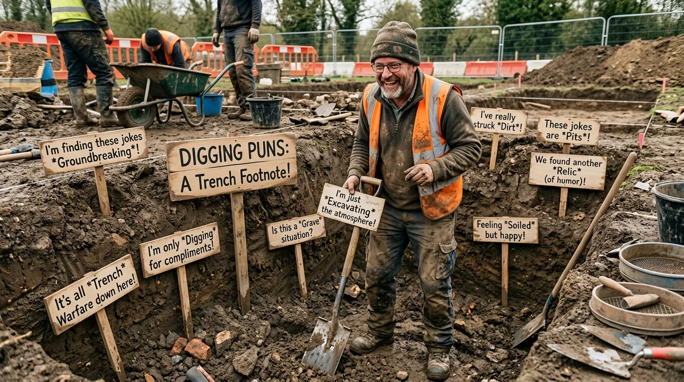 Best Digging Puns