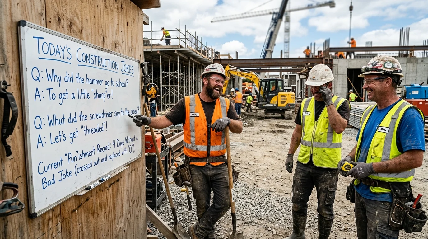 Construction Jokes About Hard Hats