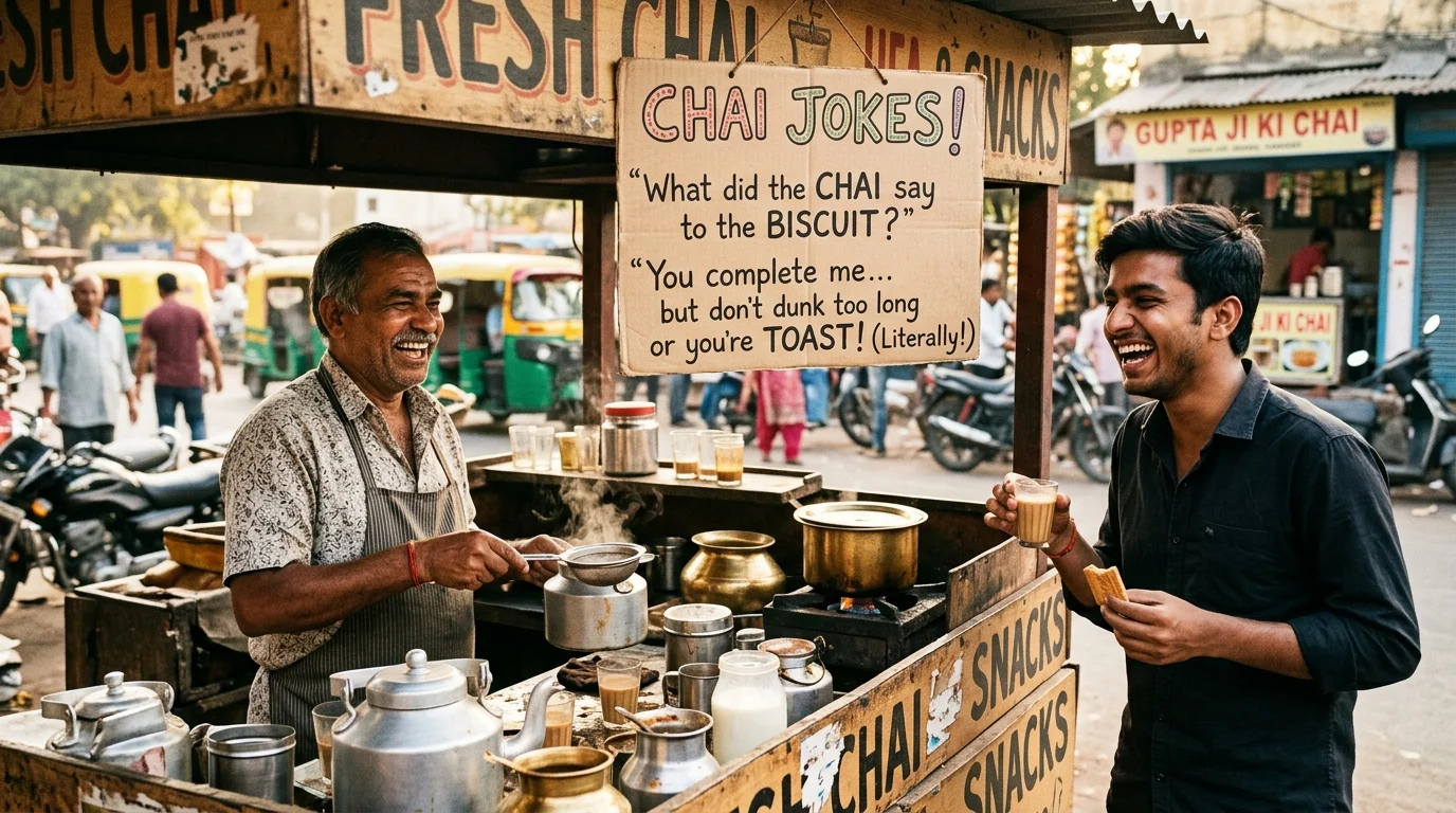 Desi Chai Jokes