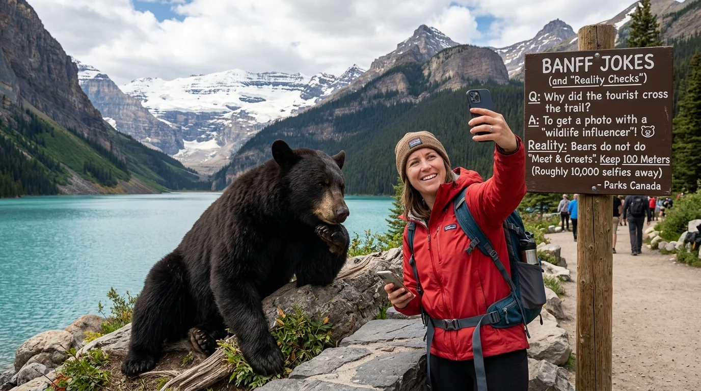 Funny Banff Travel Jokes