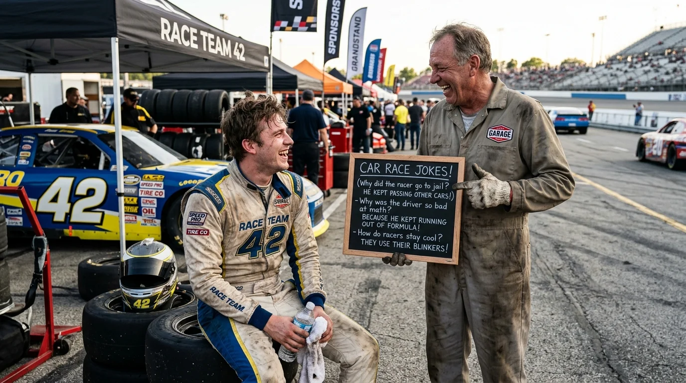 Funny Car Race Jokes