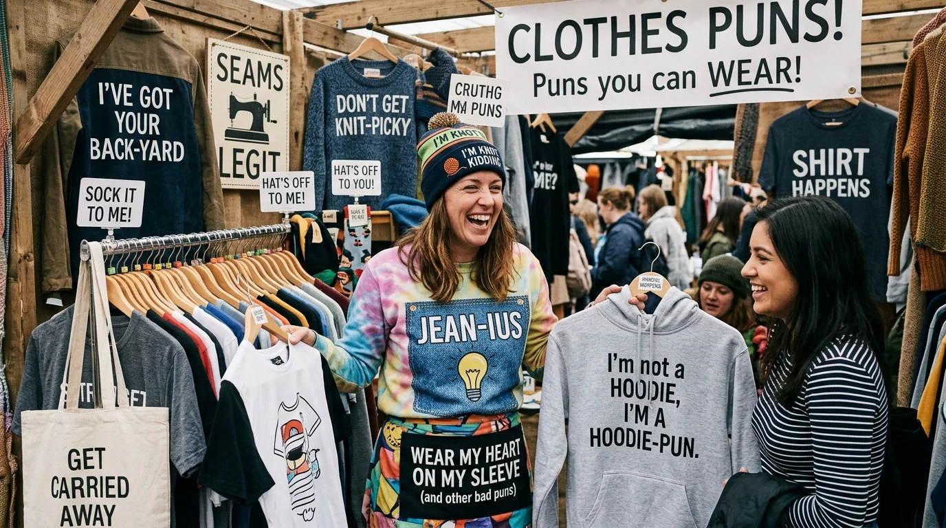 Funny Clothes Puns