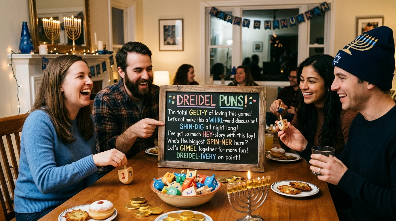Funny Dreidel Puns
