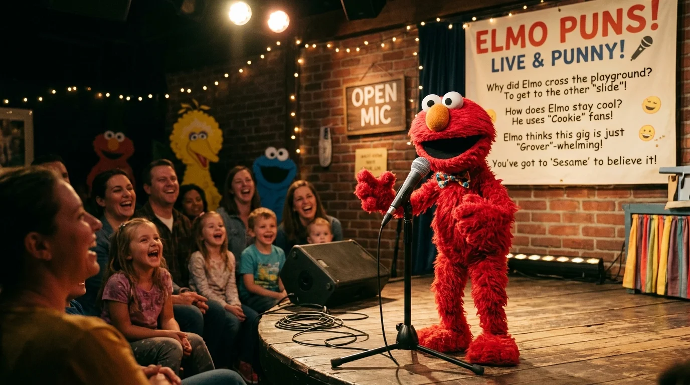 Funny Elmo Puns