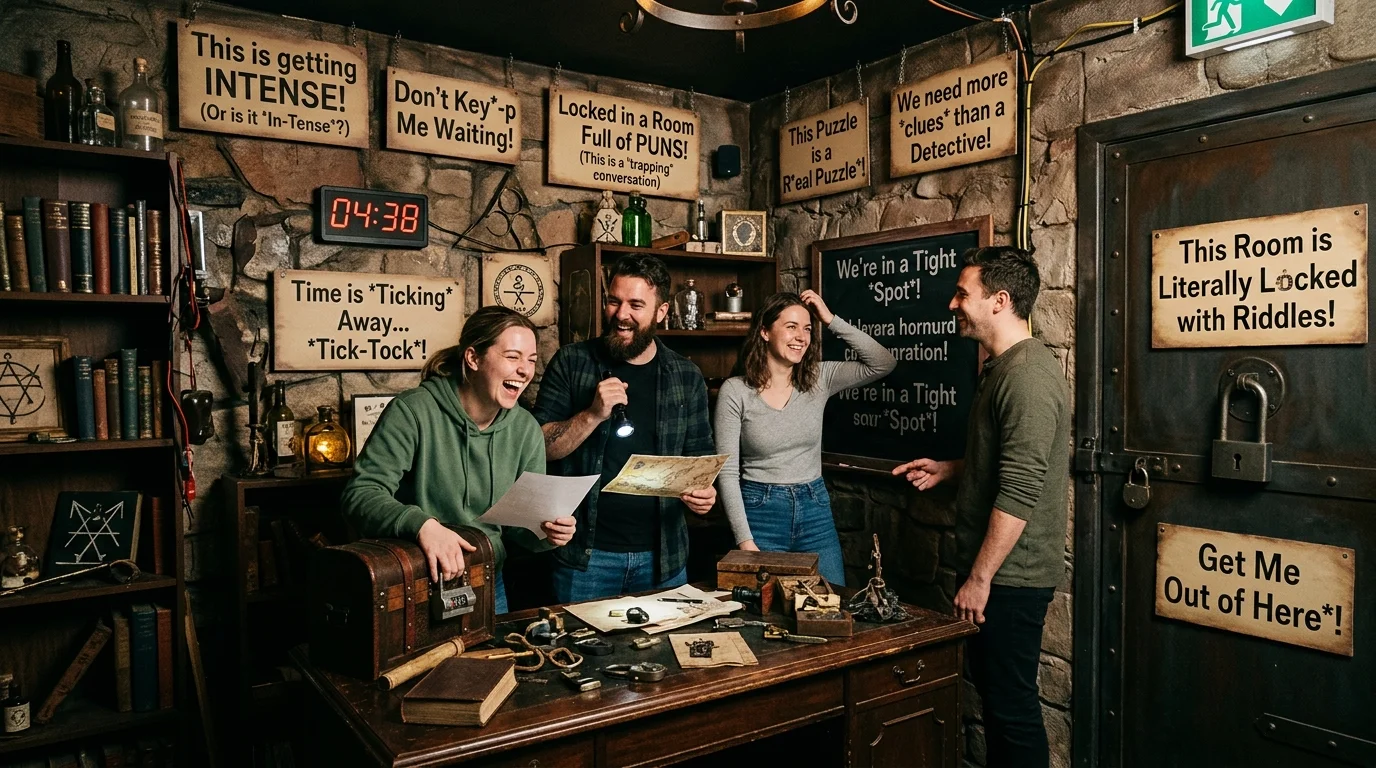 Funny Escape Room Puns