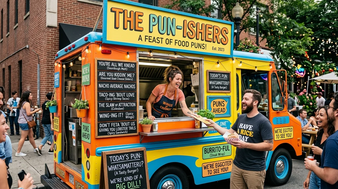Funny Food Truck Puns
