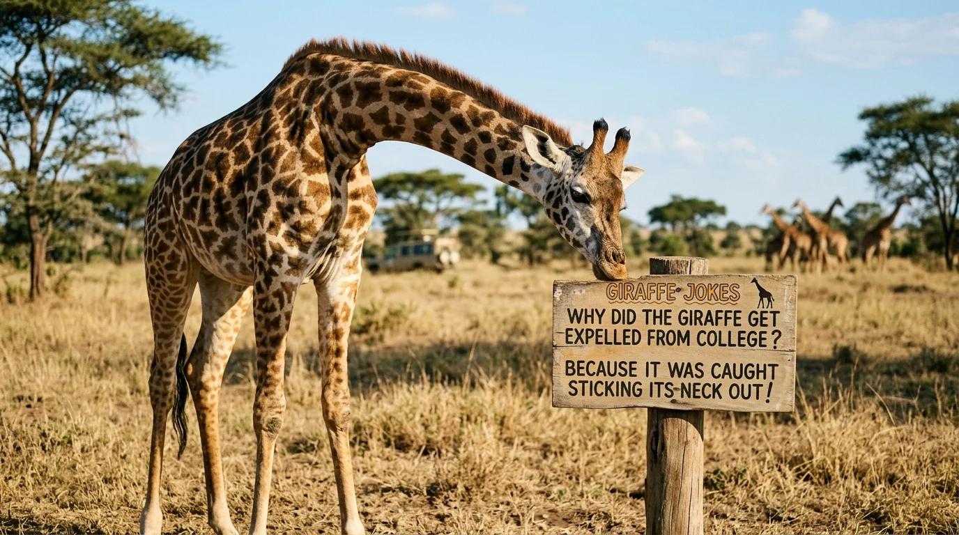 Funny Giraffe Puns