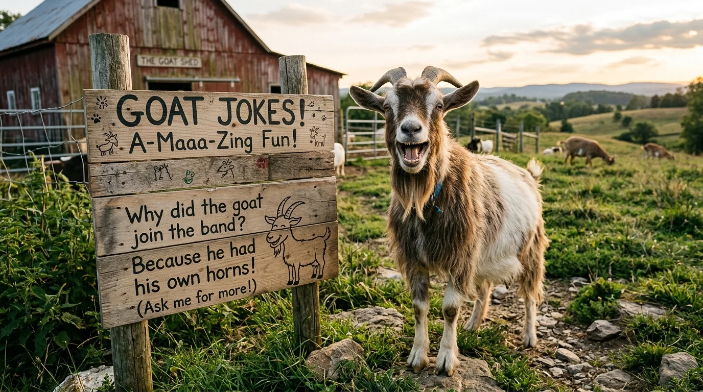 Funny Goat Puns