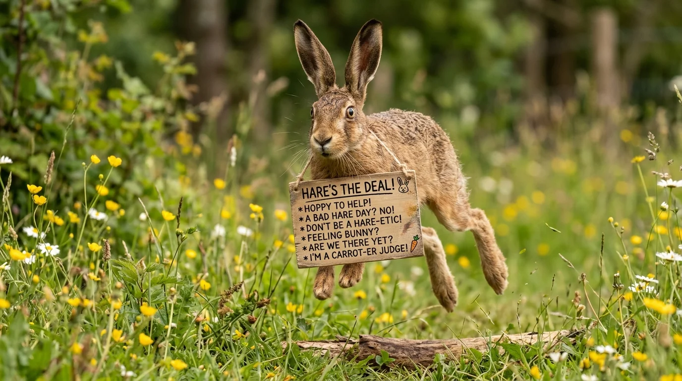 Funny Hare Puns
