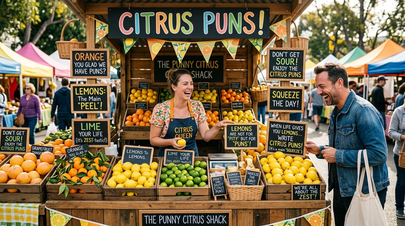 Funny Lemon Puns