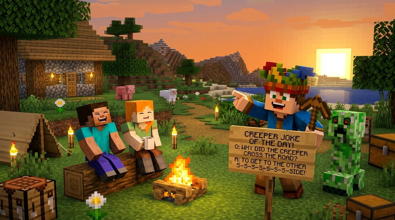 Funny Minecraft Jokes