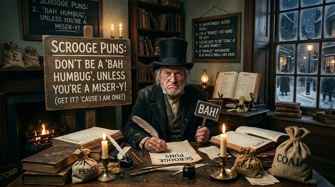 Funny Scrooge Puns
