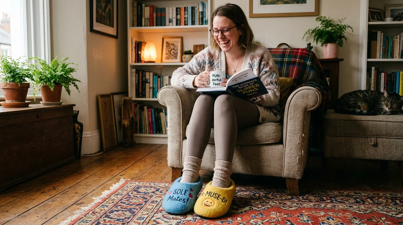 Funny Slipper Puns