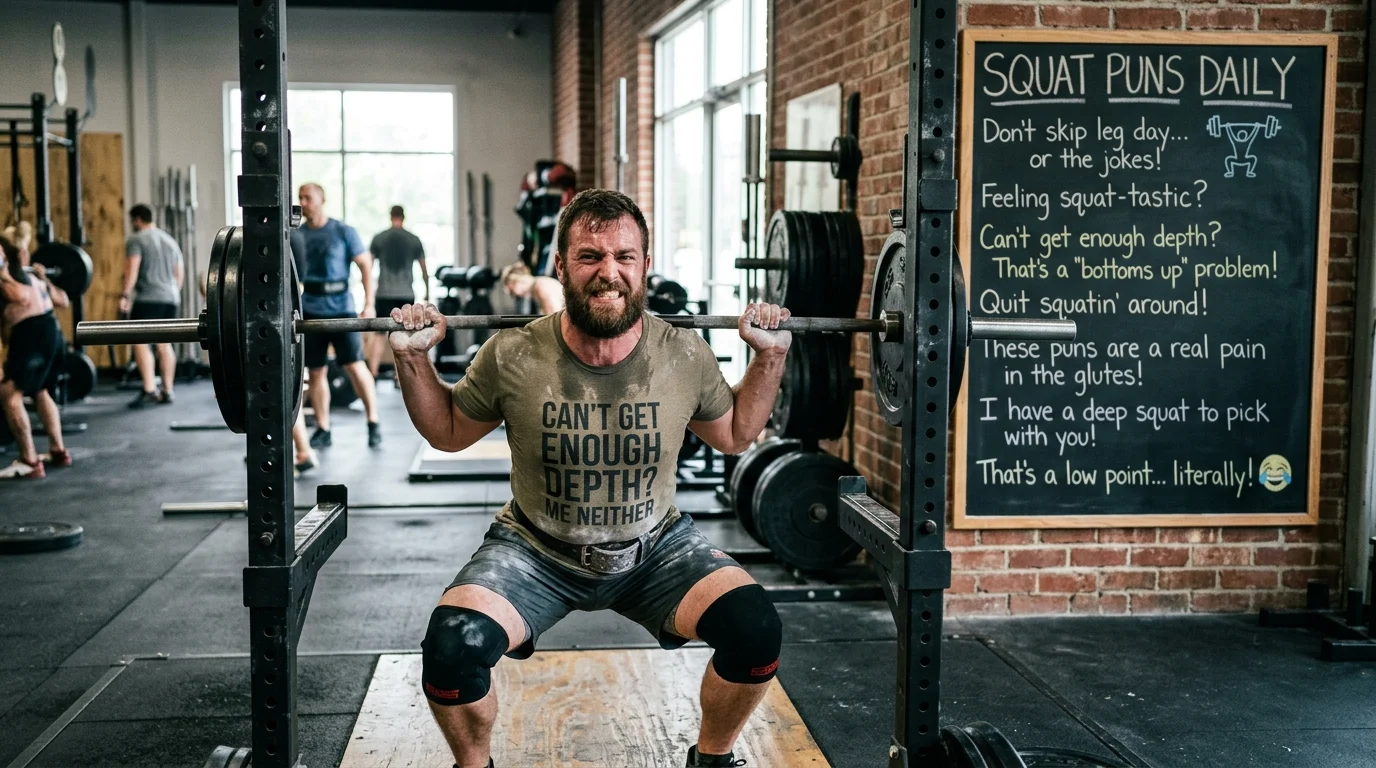 Funny Squat Puns