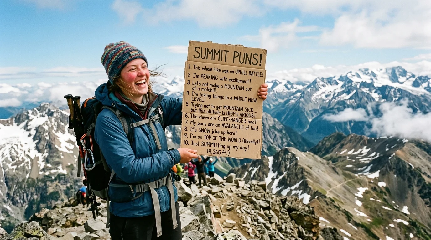 Funny Summit Puns