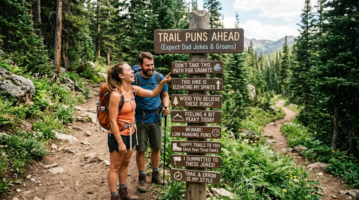 Funny Trail Puns