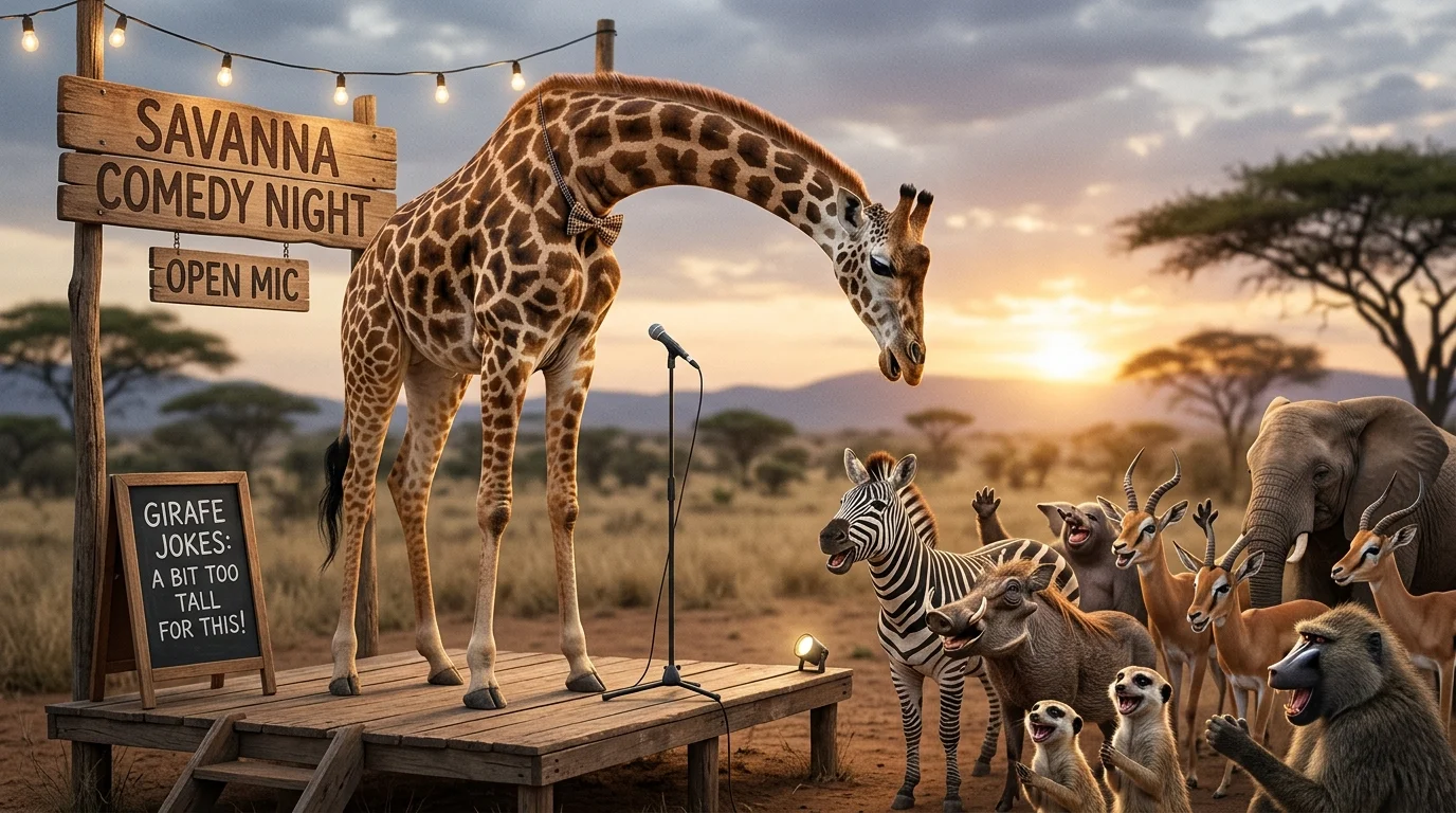 Giraffe Long Neck Jokes