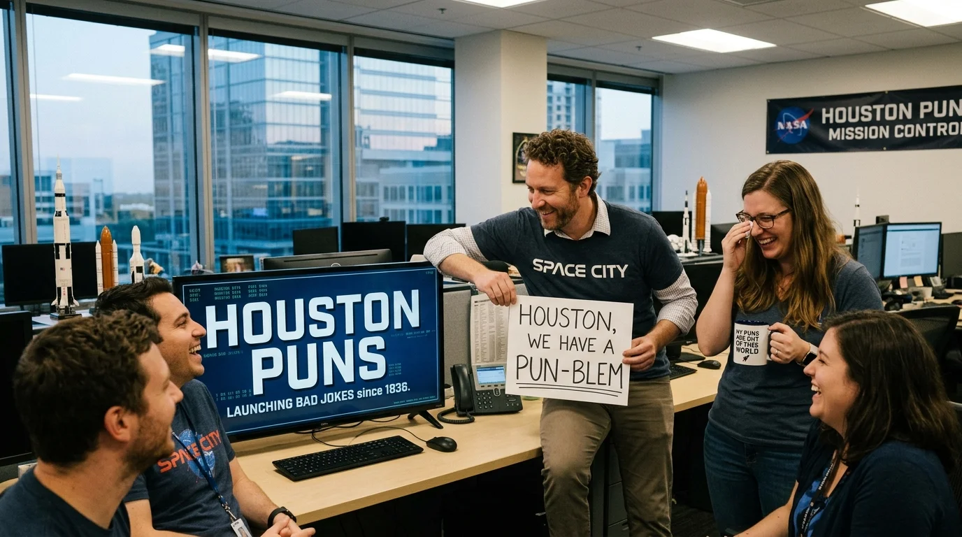 Houston Space Puns